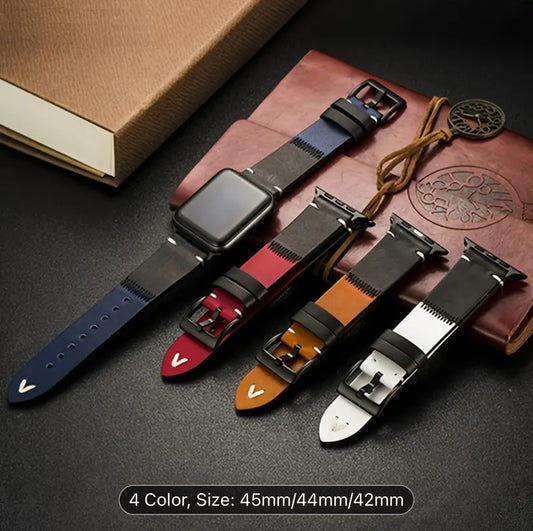 Premium Genuine Leather Watch Band Strap